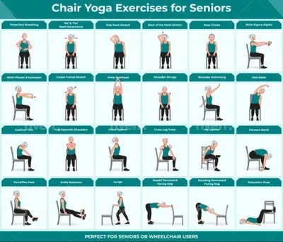 Chair Yoga Exercise for Beginners Bundle product image