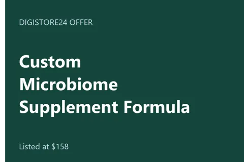 Custom Microbiome-Based Supplement Formula product image