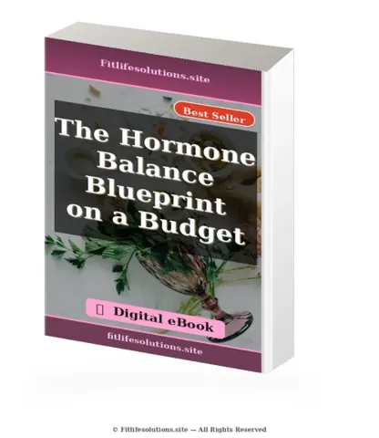 The Hormone Balance Blueprint on a Budget product image